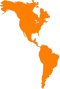 204x300 North America Clip Art