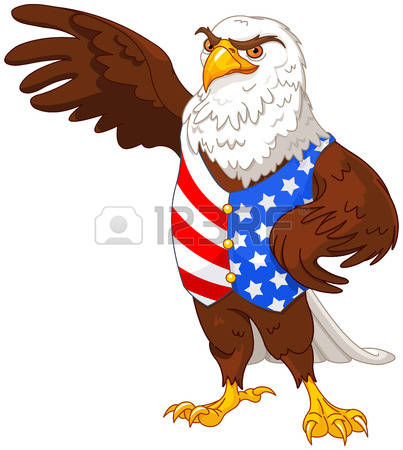 403x450 American Flag Eagle Clipart Collection