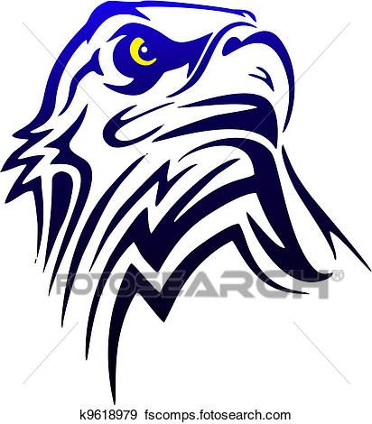 412x470 New American Eagle Clipart