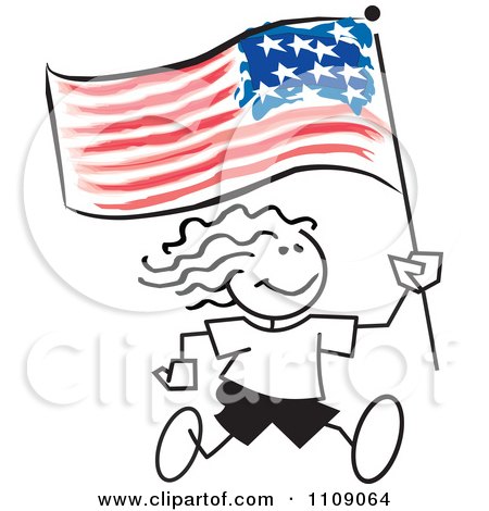 450x470 Royalty Free (Rf) Clipart Illustration Of We The People Text Over