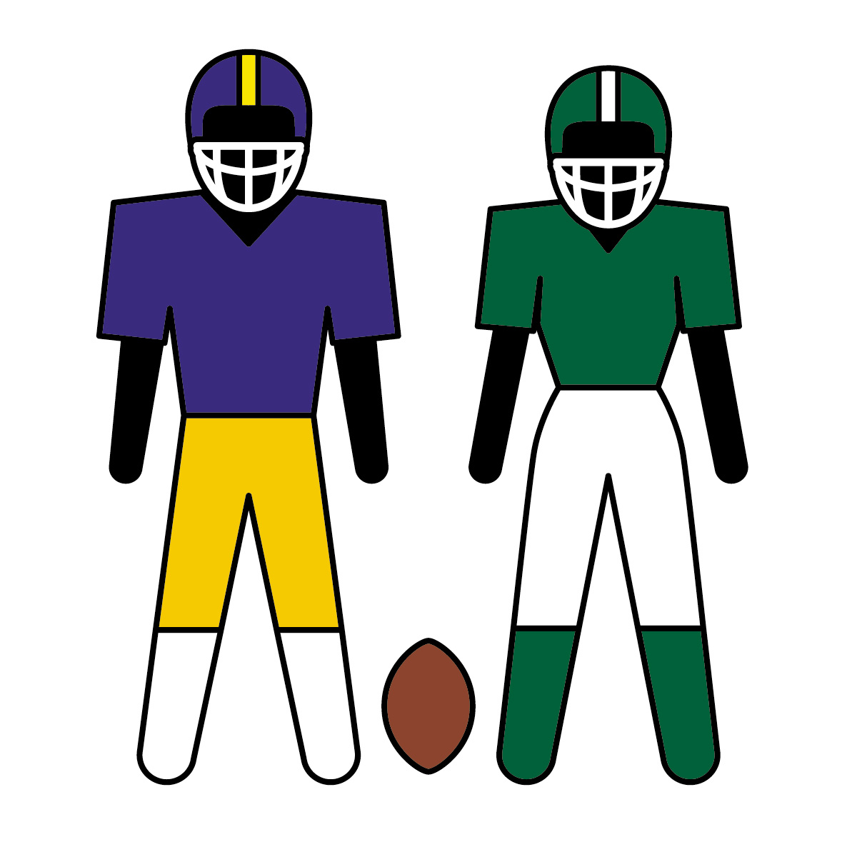 1200x1200 Image Of American Football Clipart