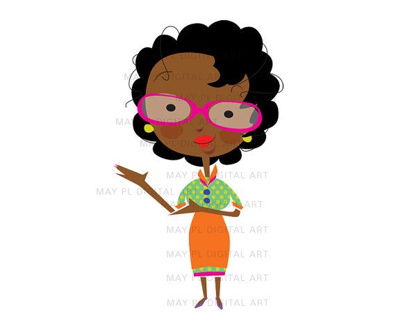 570x470 Free Clipart African American