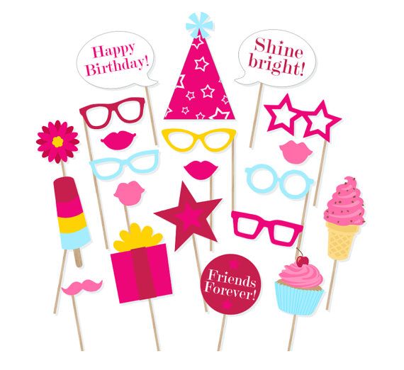 570x522 American Girl Birthday Banner Clipart