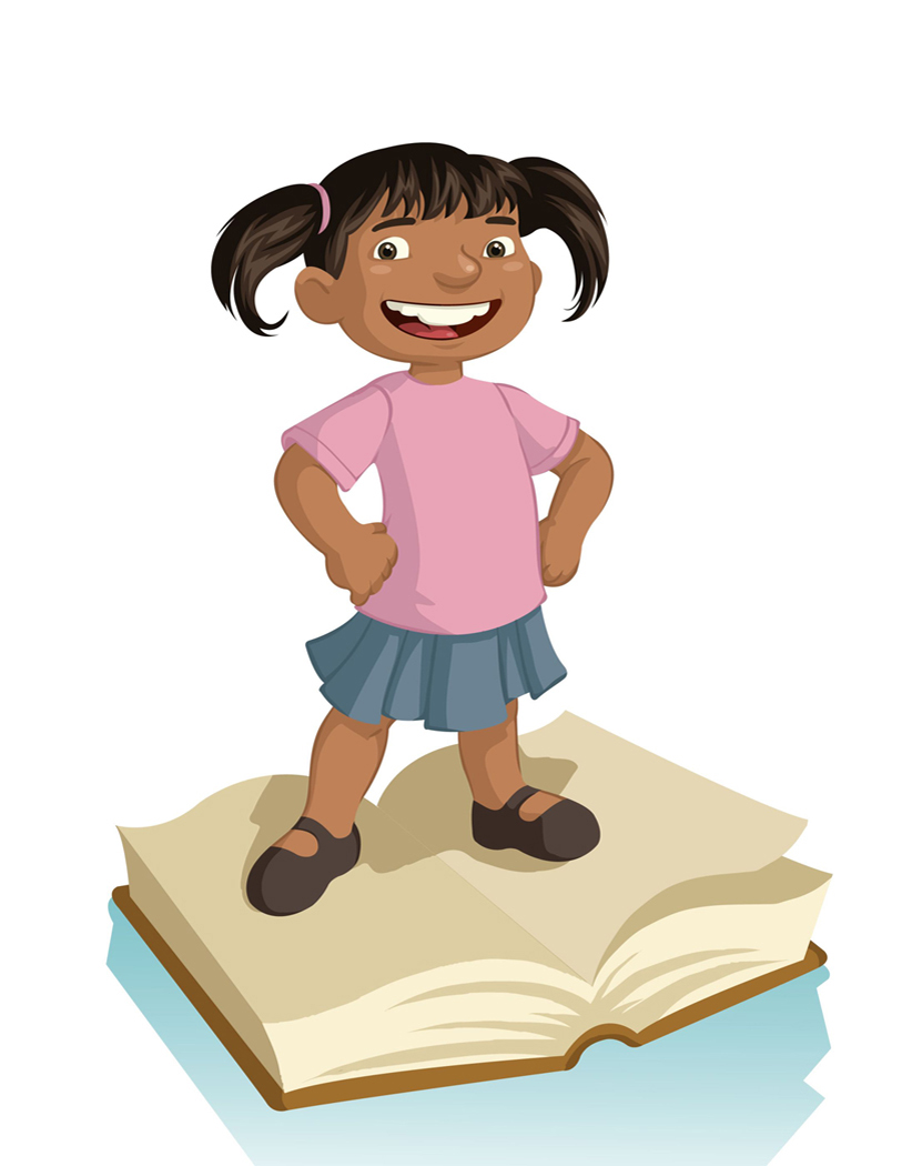 813x1050 American Girl Cliparts