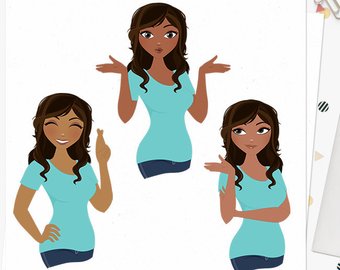 340x270 Crafts Woman Character Clipart Red Wine Glass Crafting Girl