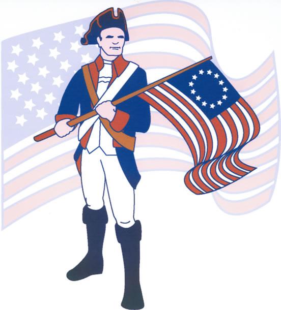 552x610 American Revolution Picture