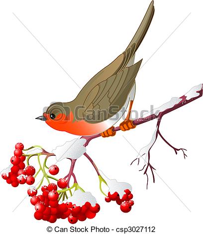408x470 Collection Of Winter Robin Clipart High Quality, Free