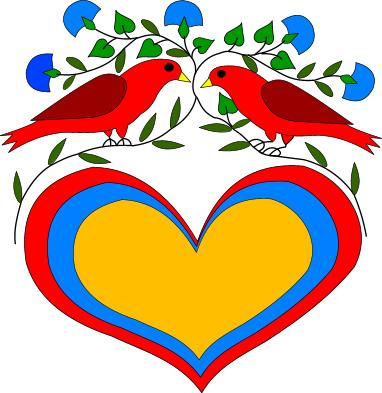 382x393 Country Art Vector