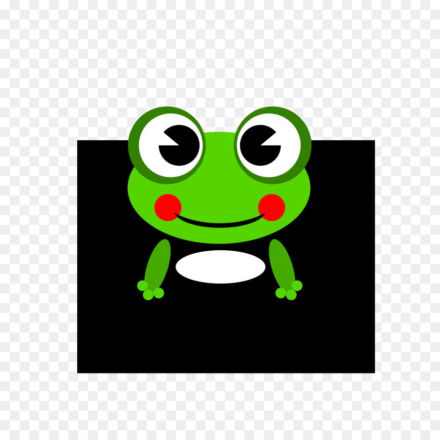 900x900 Frog Cartoon Drawing Clip Art