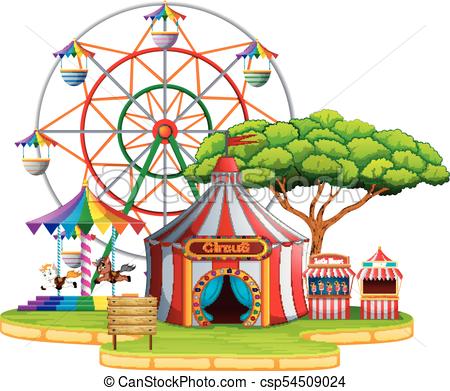 Amusement Park Clipart at GetDrawings | Free download