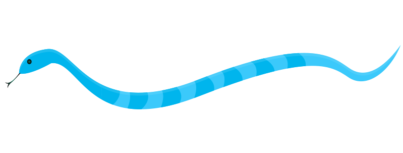 799x305 Long Clipart Red Snake