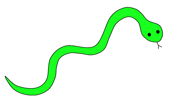 567x352 Snake Clipart