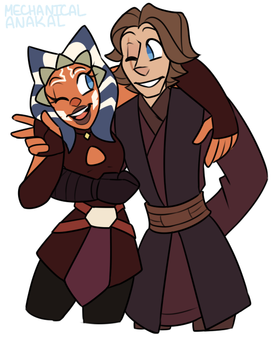 570x690 The Best Of Friends! Star Wars The Clone Wars Anakin Skywalker