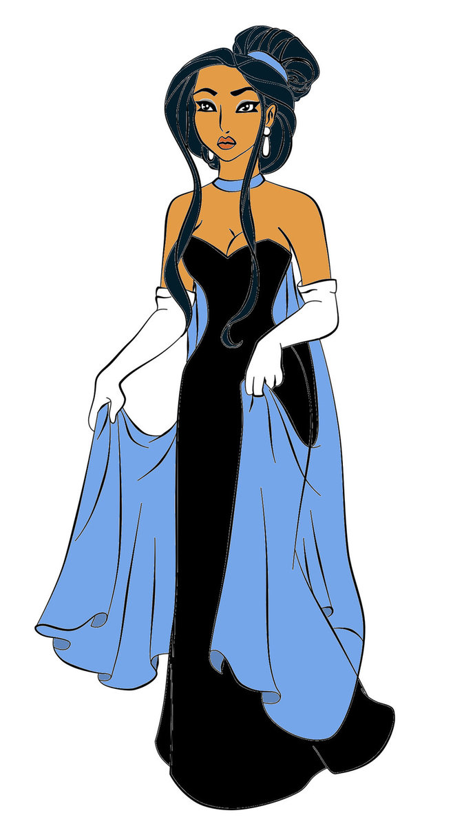 658x1212 Pocahontas As Anastasia By Dwynwyn