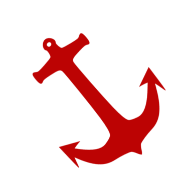 377x384 Red Anchor Clip Art 4