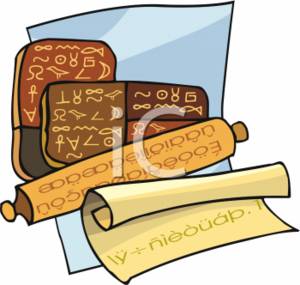 300x285 Clipart Picture Of Hiroglyphics Tablets