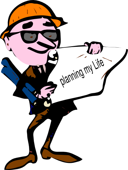 450x596 Planning My Life Clip Art