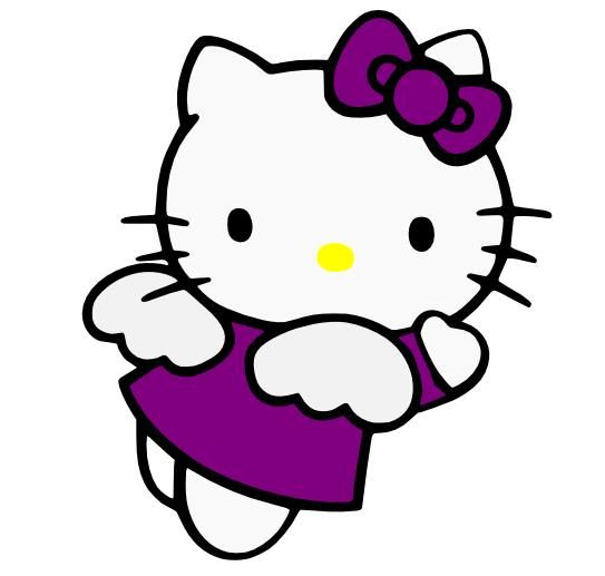 543x517 Angel Clipart Hello Kitty