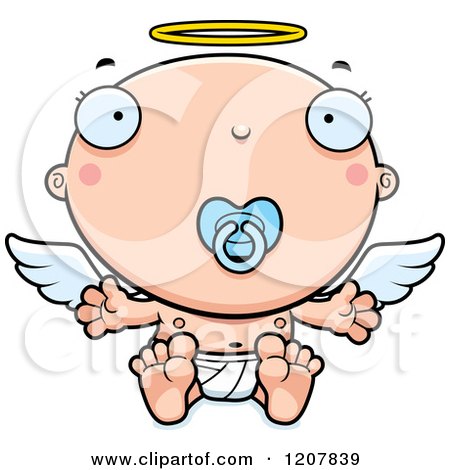 450x470 Cartoon Of A Baby Infant Angel