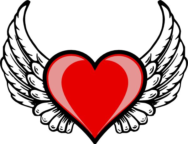 600x461 Heart Angel Clipart, Explore Pictures