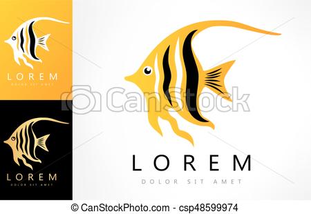 450x310 Angel Fish Logo Vector.