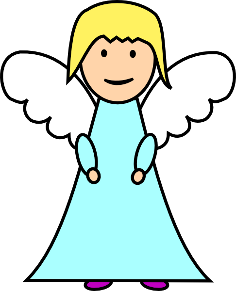 486x600 Baby Angel Clipart