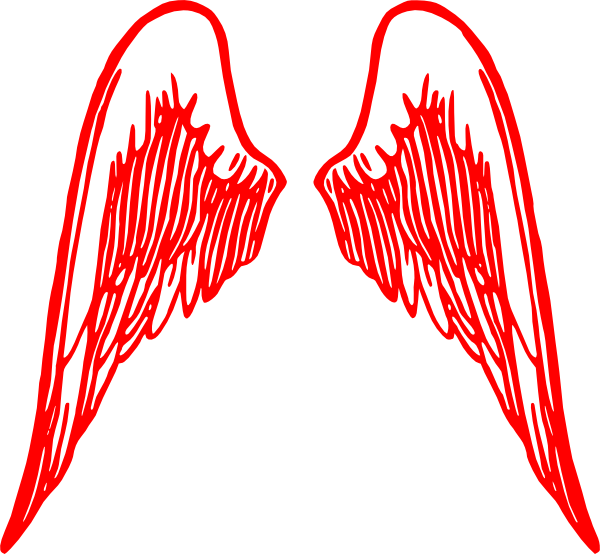 600x554 Tattoo Angel Wings Clipart