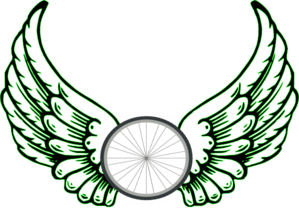 299x210 Wheel Angel Wings Clip Art