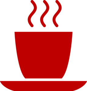 285x298 Red Coffee Mug Clip Art