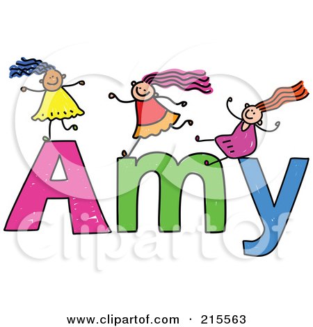 450x470 Royalty Free (Rf) Clipart Illustration Of A Childs Sketch Of Girls