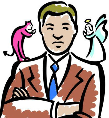 363x393 Angel Devil Shoulder Clip Art Cliparts