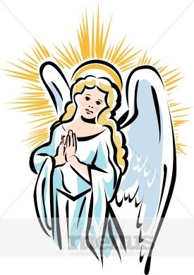Angels And Shepherds Clipart