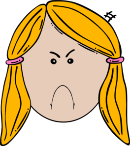 264x297 Angry Girl Clipart Clipart Panda
