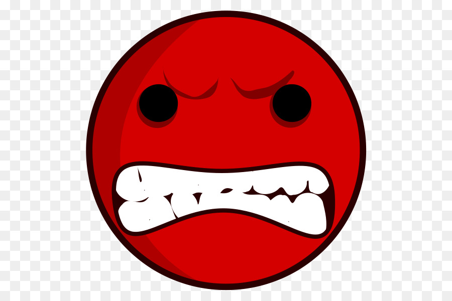 900x600 Smiley Anger Clip Art