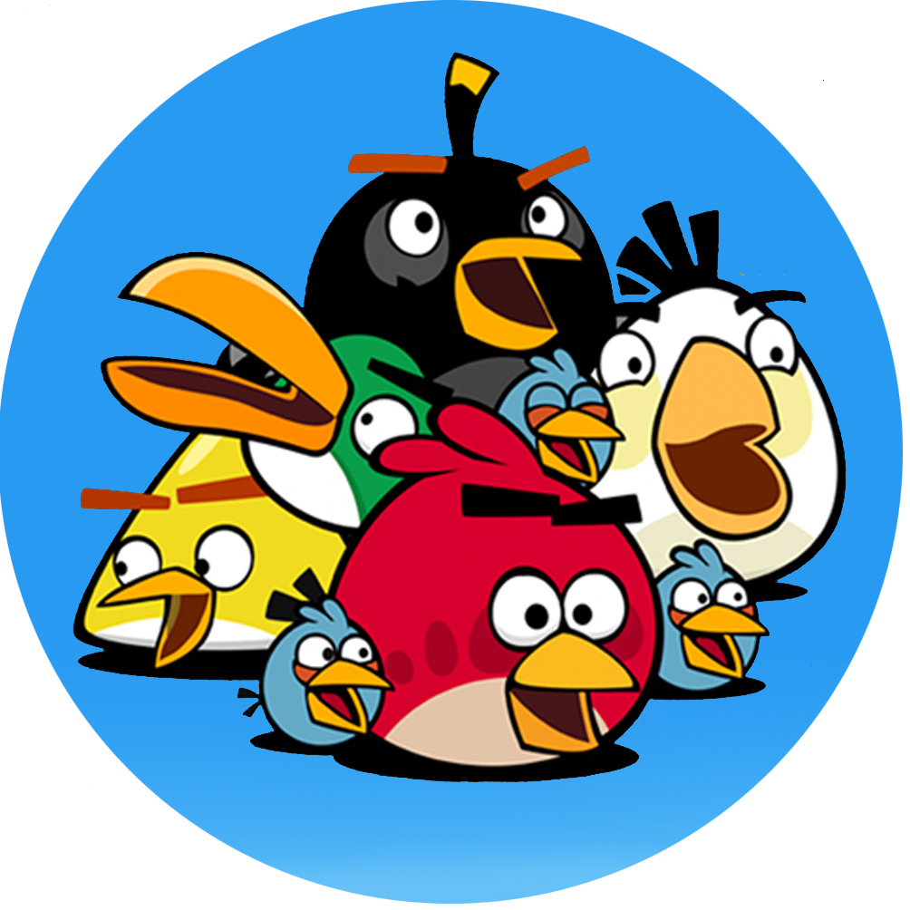 1004x1004 Angry Birds Star Wars Cartoon Clip Art
