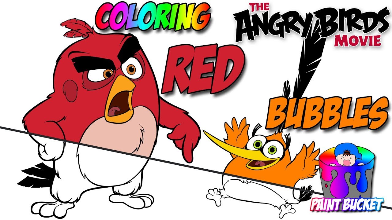 1280x720 Angry Birds Movie New Coloring Pages