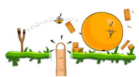 450x250 Angry Birds Orange Bird Coloring Pages Color Bros