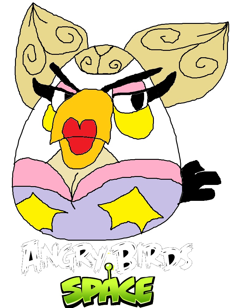 755x1006 Angry Birds Space Mathilda By Theladyinred002