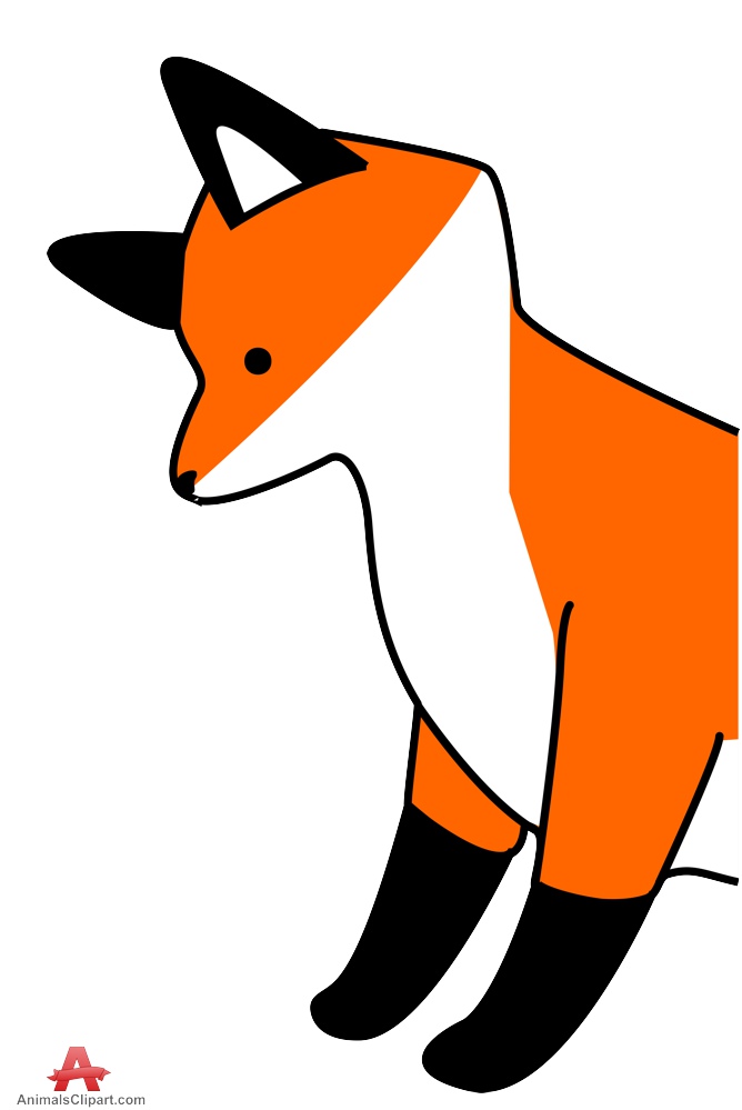 668x999 Fox Clip Art