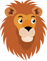 163x210 Free Animal Faces Clipart