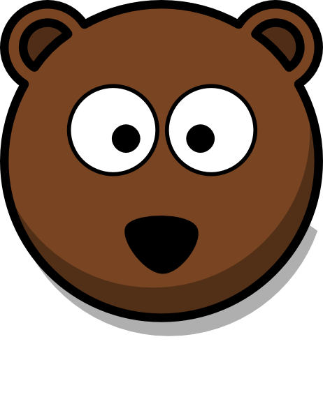 462x592 Cartoon Bear Face Cartoon Bear Head Clipart Clip Art For Students