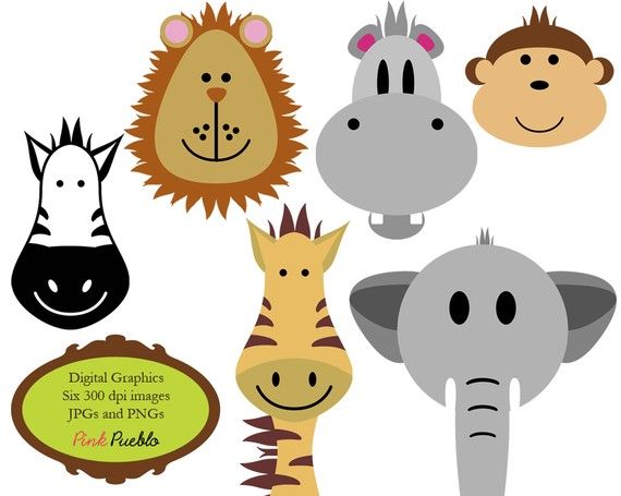 570x455 Animals Clip Art Clipart Zoo Jungle Safari Wild Animals Clip Art