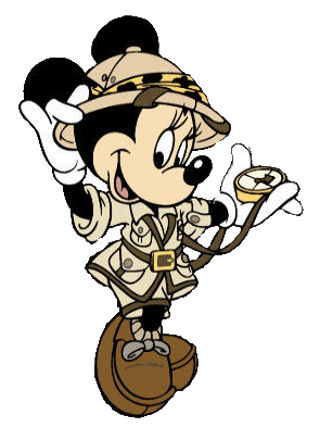 295x394 Mickey Minnie Elephant Clipart