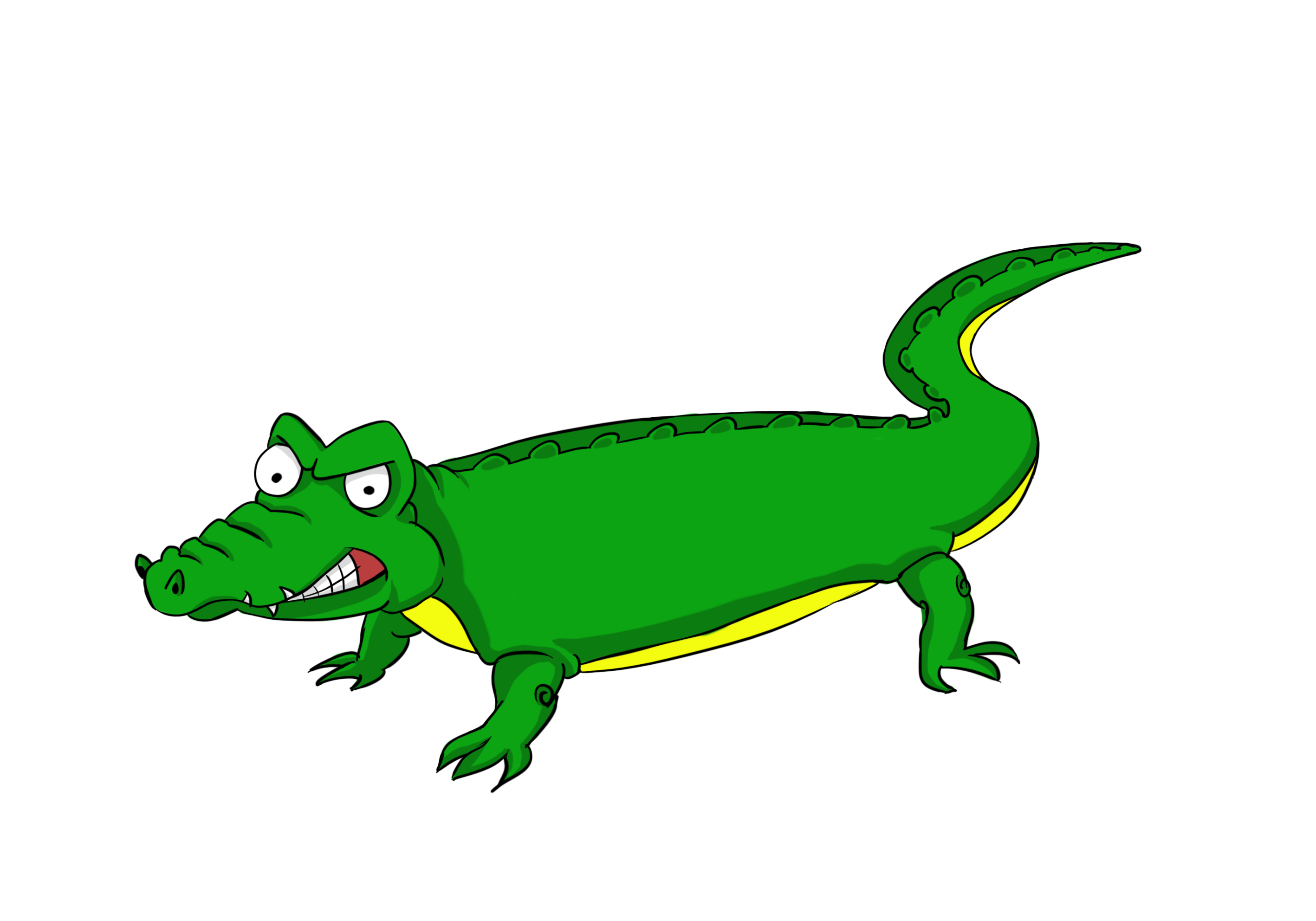 2835x1984 Alligator Clipart Tracks Free Collection Download And Share