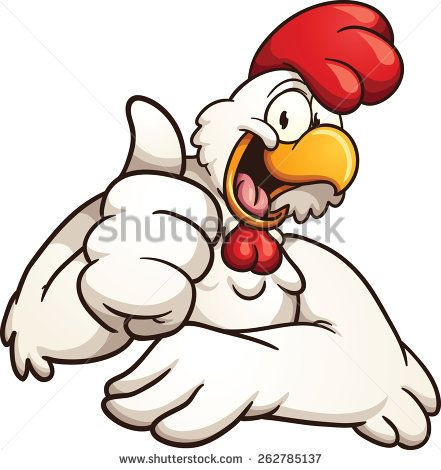 441x470 Awesome Anime Clipart Cartoon Chicken Giving The Thumbs Up Vector