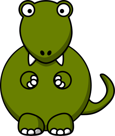 372x440 Dinosaur Clip Art Download