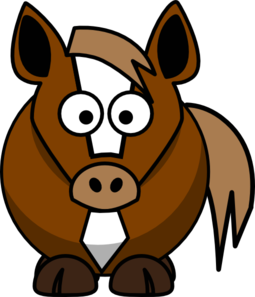 255x297 Cartoon Horse Clip Art