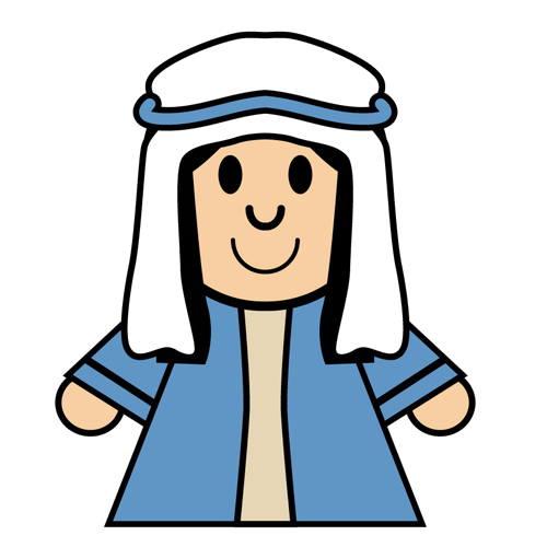 500x500 Mary And Joseph Clipart Collection