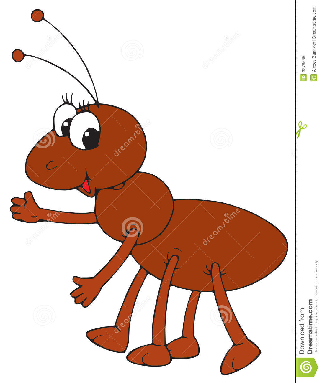 1091x1300 Brown Ant Clipart