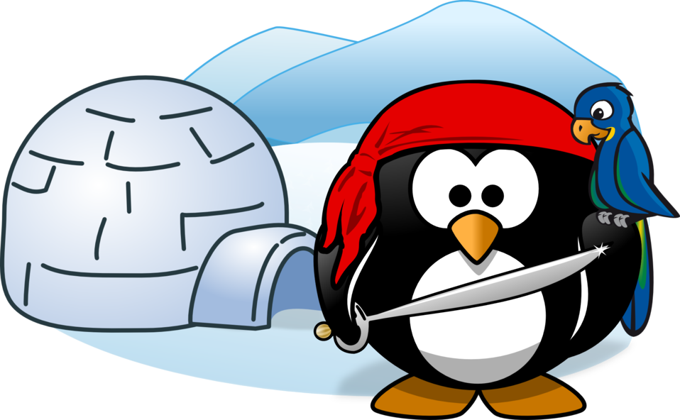 958x592 Public Domain Clip Art Image Pirate In Antarctica Id